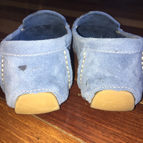Nine West Blue Suede Loafers, Size 7 - Picture 7 of 7